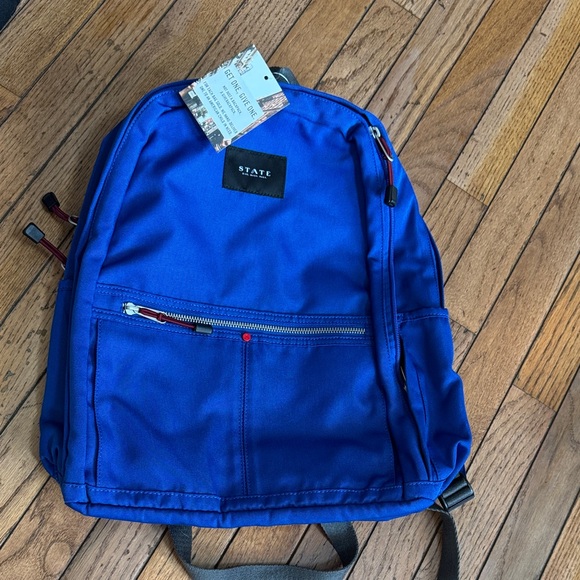 STATE Handbags - STATE Vibrant Blue Backpack